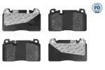  Piduriklotsi komplekt,ketaspidur MEYLE-PD: Advanced performance and design. 025 256 4317/PD