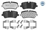 Piduriklotsi komplekt,  ketaspidur MEYLE-PD: Advanced performance and design. 025 257 2016/PD
