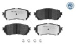 Piduriklotsi komplekt, ketaspidur MEYLE-PD: Advanced performance and design. 025 257 2516/PD