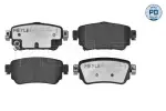 Piduriklotsi komplekt,  ketaspidur MEYLE-PD: Advanced performance and design. 025 259 6515/PD