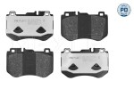 Piduriklotsi komplekt,  ketaspidur MEYLE-PD: Advanced performance and design. 025 259 9719/PD