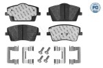 Piduriklotsi komplekt,  ketaspidur MEYLE-PD: Advanced performance and design. 025 261 2618/PD