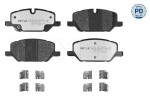 Piduriklotsi komplekt,  ketaspidur MEYLE-PD: Advanced performance and design. 025 263 4820/PD