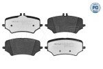 Piduriklotsi komplekt,  ketaspidur MEYLE-PD: Advanced performance and design. 025 264 0215/PD