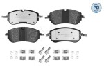Piduriklotsi komplekt,  ketaspidur MEYLE-PD: Advanced performance and design. 025 265 1020/PD