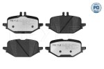 Piduriklotsi komplekt,  ketaspidur MEYLE-PD: Advanced performance and design. 025 265 2618/PD