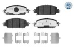 Piduriklotsi komplekt,  ketaspidur MEYLE-PD: Advanced performance and design. 025 265 3618/PD