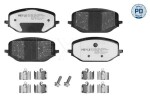 Piduriklotsi komplekt,  ketaspidur MEYLE-PD: Advanced performance and design. 025 265 8819/PD