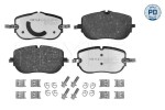 Piduriklotsi komplekt,  ketaspidur MEYLE-PD: Advanced performance and design. 025 265 9320/PD