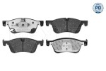Piduriklotsi komplekt,  ketaspidur MEYLE-PD: Advanced performance and design. 025 265 9418/PD