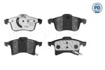 Piduriklotsi komplekt,  ketaspidur MEYLE-PD: Advanced performance and design. 025 283 3219/PD