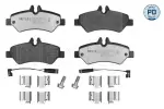 Piduriklotsi komplekt, ketaspidur MEYLE-PD: Advanced performance and design. 025 291 9019/PD