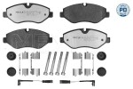 Piduriklotsi komplekt,  ketaspidur MEYLE-PD: Advanced performance and design. 025 291 9220/PD