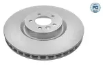 Тормозной диск MEYLE-PD: Advanced performance and design. 53-15 521 0009/PD