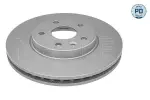 Piduriketas MEYLE-PD: Advanced performance and design. 615 521 0031/PD