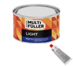 MULTI FULLER MF 1257 / multi fuller putty soft light set with hardener, 1i, intended for use on: steel,