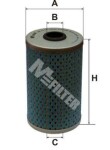 MFILTER Kütusefilter DE 3114