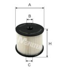 MFILTER Kütusefilter DE 3119