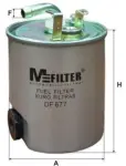 MFILTER  Kütusefilter DF 677
