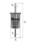 MFILTER  Kütusefilter DF 3563