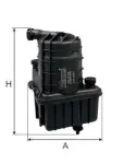 MFILTER Kütusefilter DF 3587