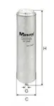 MFILTER  Kütusefilter DF 3599