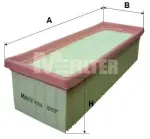 MFILTER Õhufilter K 7016