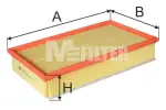 MFILTER  Õhufilter K 724/1