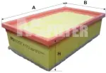 MFILTER Õhufilter K 773