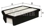 MFILTER  Õhufilter K 7002