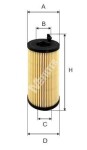 MFILTER  Õlifilter TE 4059