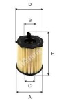 MFILTER  Õlifilter TE 4068