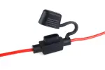 Kaitsmehoidja minipistikupesa 30 cm kaabliga amio-02336