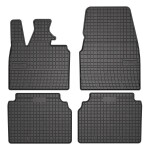 Kummimatid (Esiosa/Tagumine, kumm, kmpl., 4 tk, värv must) sobib: BMW I3 (I01) 08.13-