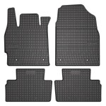 Kummimatid (Esiosa/Tagumine, kumm, kmpl., 4 tk, värv must) sobib: MAZDA CX-7 10.07-03.13