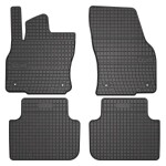 Kummimatid (Esiosa/Tagumine, kumm, kmpl., 4 tk, värv must) sobib: AUDI Q3 07.18-