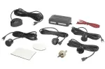 parkimisandurid ( tagumine), 4 tk, helisignaal, värv: must, (12 V, 21,5mm, värvimise võimalus)