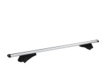 MODULA MODULA SMART BAR XL 15 / roof beams aluminum, silver, load: 75 kg., length: 120 cm., railings/projecting beams, locking system: lock, key, number of pieces included in the set: 2 pcs. suitable for: ds ds 7 08.91-