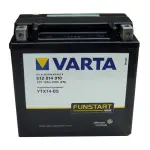 Mootorrattaaku Varta  AGM 12V 12Ah 200A 152x88x147 +/- YTX14-BS/4