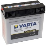 Mootorrattaaku Varta 12V 9Ah 80A 136x76x140 YB9L-B/ 12N9-3B -+