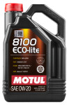MOTUL Mootoriõli 8100 ECO-LITE 0W-20 4l 108535