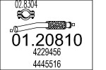 MTS summutisukk,  painduv toru (Flexitoru) 01.20810