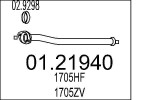 MTS Heitgaasitoru (summutitoru) 01.21940
