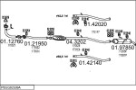 MTS Heitgaasitoru (summutitoru) 01.21950