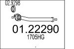 MTS Heitgaasitoru (summutitoru) 01.22290