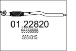 MTS Heitgaasitoru (summutitoru) 01.22820