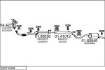 MTS Heitgaasitoru (summutitoru) 01.41012