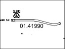 MTS Heitgaasitoru (summutitoru) 01.41990