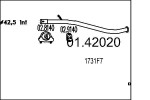 MTS Heitgaasitoru (summutitoru) 01.42020