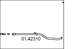 MTS Heitgaasitoru (summutitoru) 01.42310